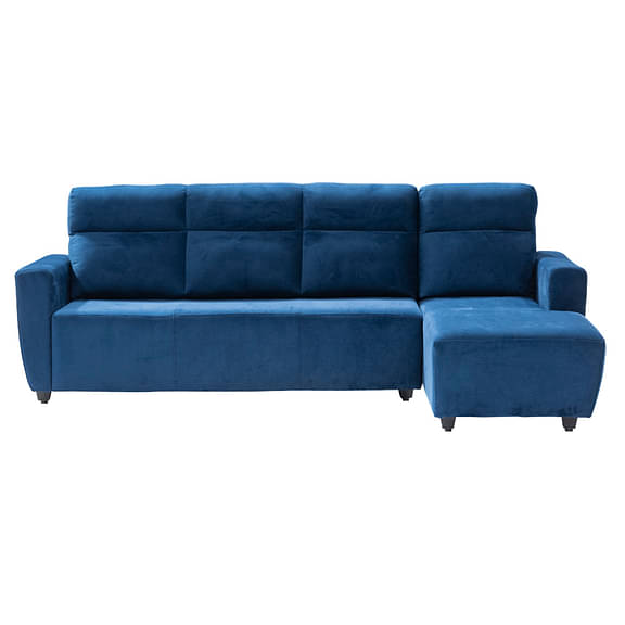 Wakefit Belize L Shape Sofa Set (3 Seater + Right Aligned Chaise)